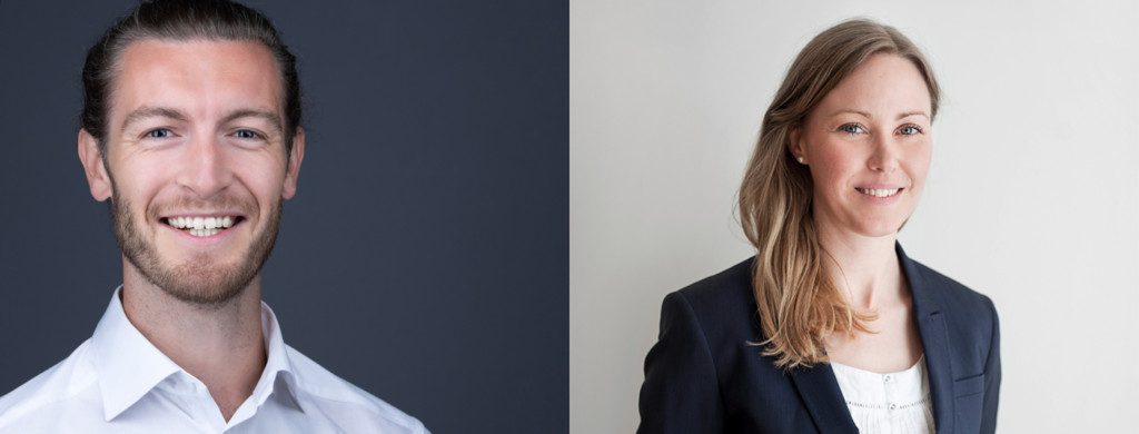 Kirk Geale (left) and Åsa By (right)